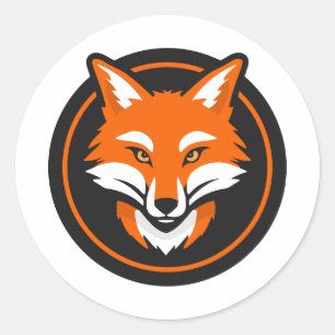 Pegatina Redonda 6.ª zorra