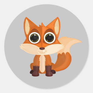 Pegatina Redonda 6.ª zorra