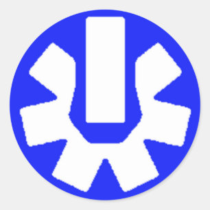 Pegatina Redonda 7.ª columna