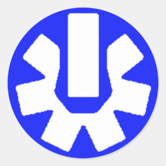 Pegatina Redonda 7.ª columna