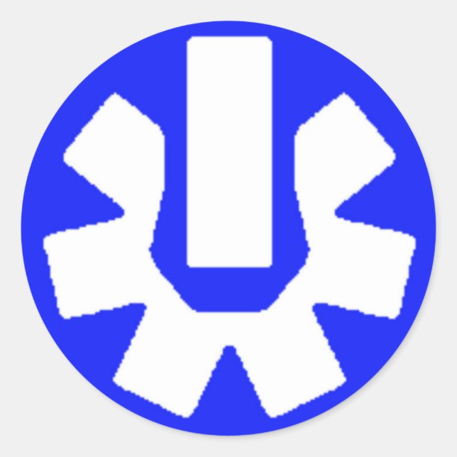 Pegatina Redonda 7.ª columna (Anverso)