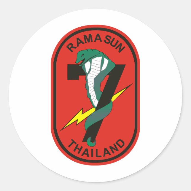 PEGATINA REDONDA 7.ª RRFS (Anverso)