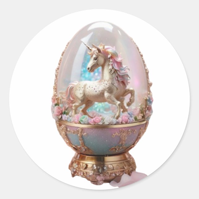 Pegatina Redonda 7.º cáscara (Anverso)