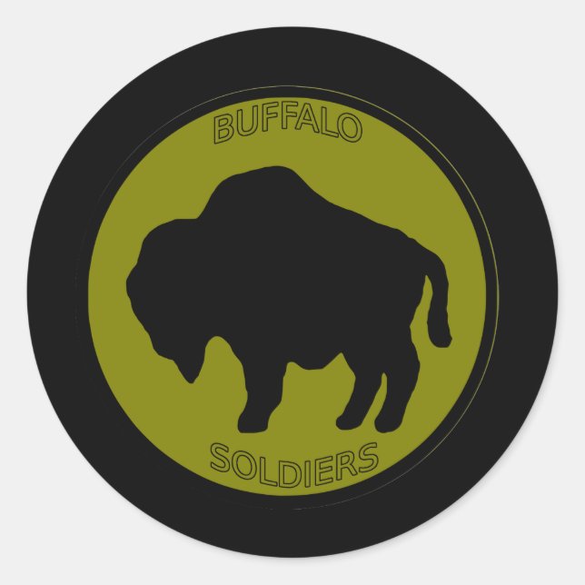 Pegatina Redonda 92ª División de Infantería del Ejército (Anverso)