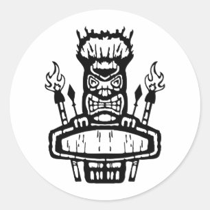 Pegatina Redonda 9213032011 Tiki