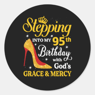 Pegatina Redonda 95 Pasar A Mi 95º