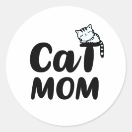 Pegatina Redonda 9.º mamada