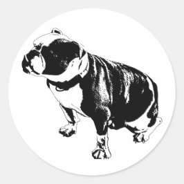 Pegatina Redonda A Moment of Patience