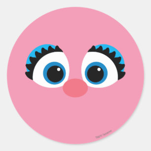 Pegatina Redonda Abby Cadabby Big Face