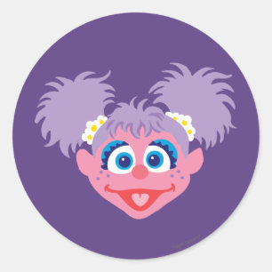 Pegatina Redonda Abby Cadabby Face