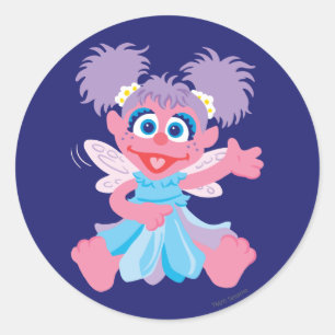 Pegatina Redonda Abby Cadabby Fairy