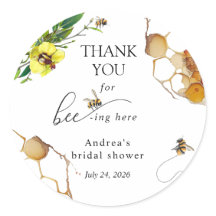 Abeja Melífera | Favor de Agradecimiento