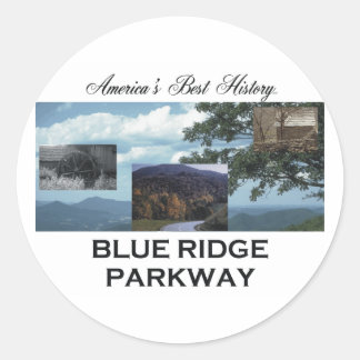 Pegatina Redonda ABH Blue Ridge