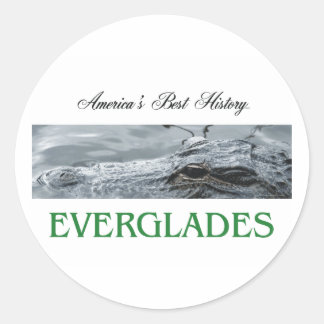 Pegatina Redonda ABH Everglades