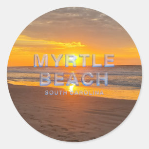 Pegatina Redonda ABH Myrtle Beach