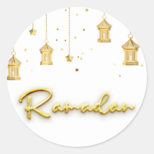 Pegatina Redonda Abrazar el viaje espiritual