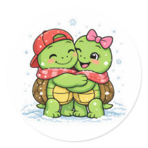 Abrazo Cálido en la Nieve