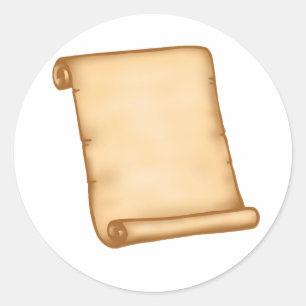 Pegatina Redonda Abrir Pegatinas de desplazamiento