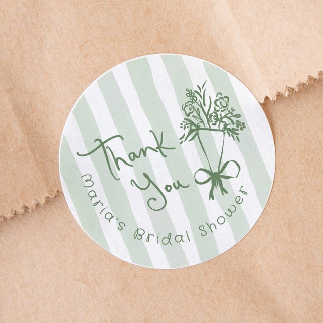 Pegatina Redonda Acabado de llegar al mercado caprichoso verde Dibu (Subido por el creador)