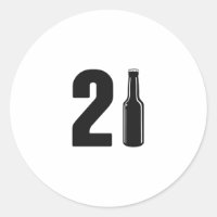 Acabo de convertir 21 botella de cerveza en cumple