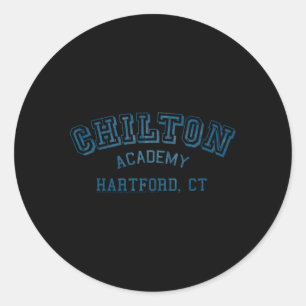 Pegatina Redonda Academia Gilmore Chilton
