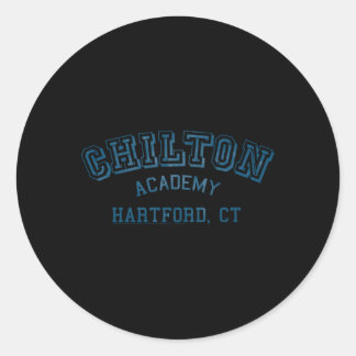 Pegatina Redonda Academia Gilmore Chilton