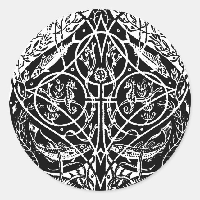 PEGATINA REDONDA ACE DE ESPAÑAS (Anverso)