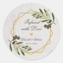Aceite de Oliva Infundido con Favores de Boda de F