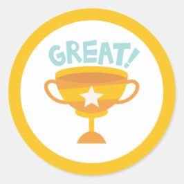 Pegatina Redonda Acentos y tratamientos en pared > Decales y Pegati