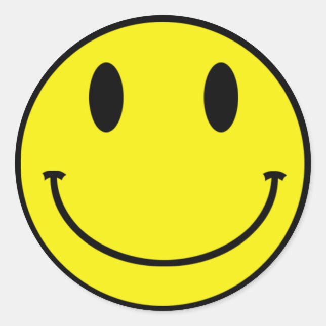 Pegatina Redonda Ácida (Anverso)