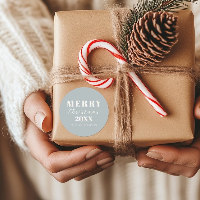 Pegatina Redonda Acondicionamiento moderno de ferry navidad suave a (Subido por el creador)