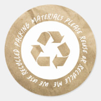 Acondicionamiento reutilizado reciclado