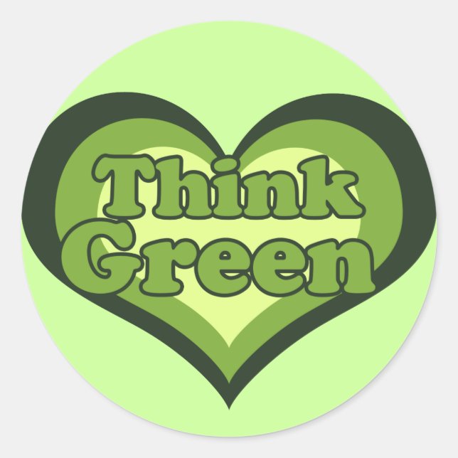 Pegatina Redonda activista del día de la tierra (Anverso)