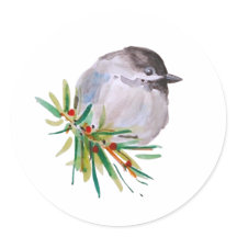 Acuarela de pollo con cubierta negra