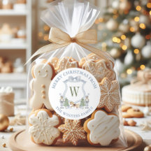 Acuarela Monograma Nutcracker Escudo