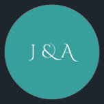 Pegatina Redonda Acuario colorido<br><div class="desc">¡Una adición perfecta a nuestra Invitación a Acuario! Estamos encantados de personalizar de esto para usted,  por favor siéntanse libres de enviarnos un mensaje de ayuda.</div>