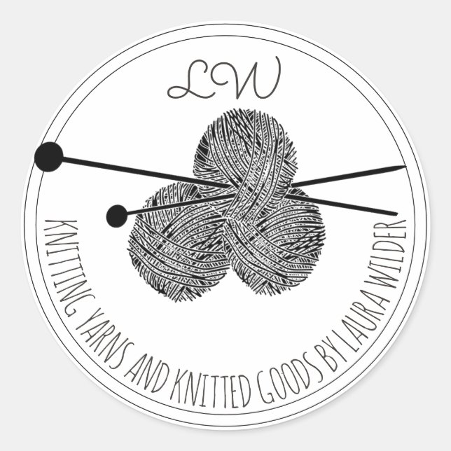 Pegatina Redonda Acúfago caprichoso (Anverso)