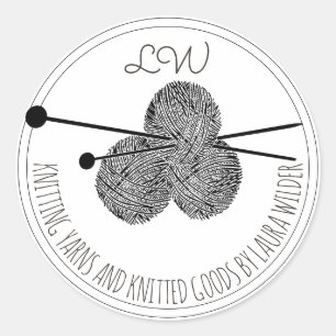 Pegatina Redonda Acúfago caprichoso