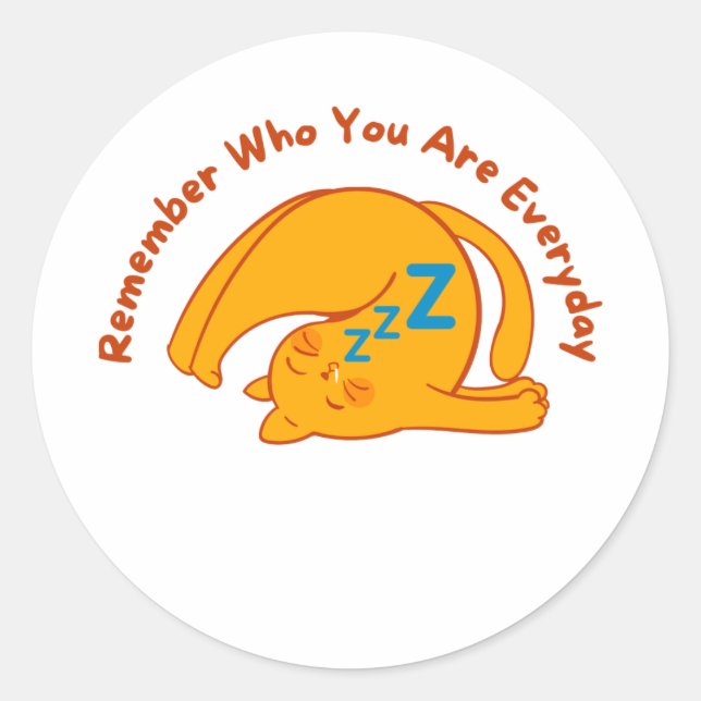 Pegatina Redonda Adesistas Clássicos Redondos - RECUERDA (Anverso)