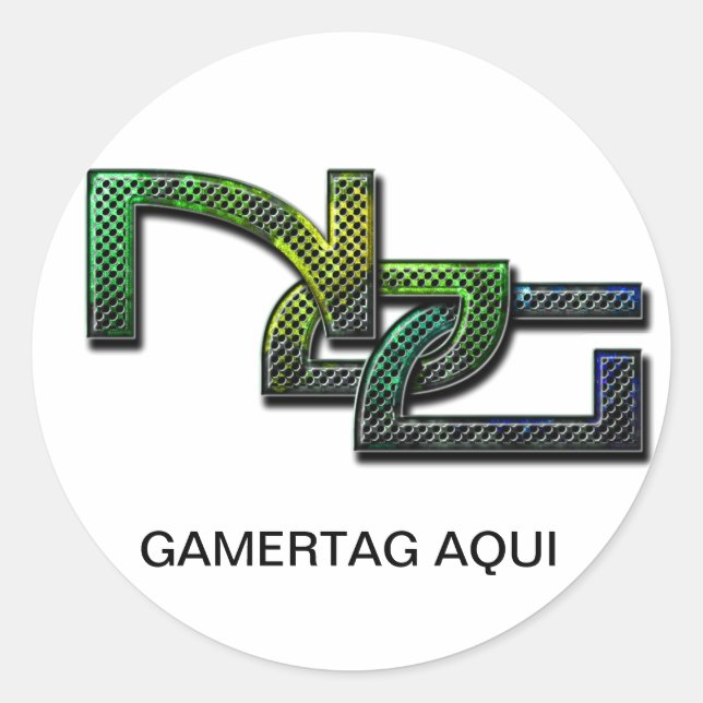 Pegatina Redonda Adesivo NoG (Anverso)