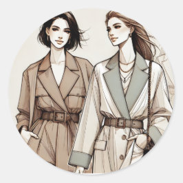 Pegatina Redonda Adesivos 