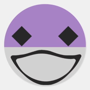 Pegatina Redonda Adherente de Clupkitz para Bebés-Esquí