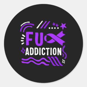 Pegatina Redonda Admisión de la Cinta de la Cinta de la Medicina Ad