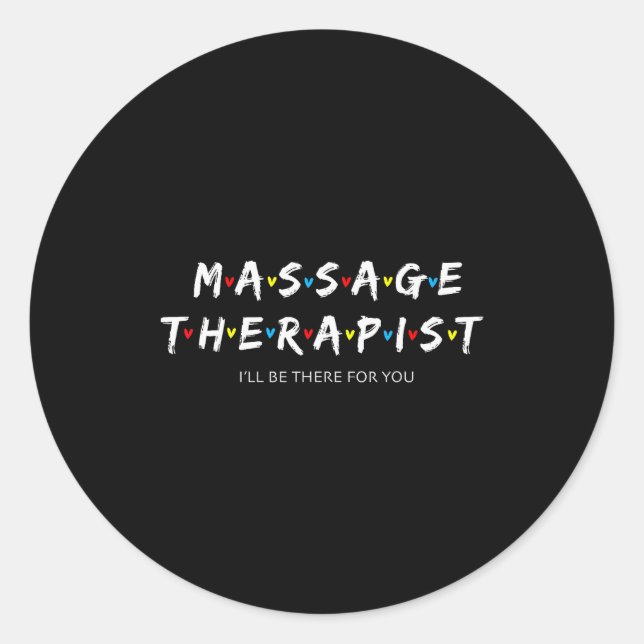 Pegatina Redonda Adorable Mage Therast Shirt Christmas Gift For The (Anverso)