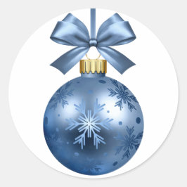 Pegatina Redonda adorno feliz año nuevo 2022