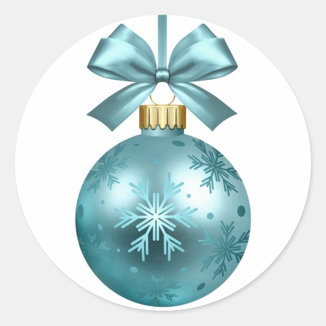 Pegatina Redonda adorno feliz año nuevo 2022 (Anverso)