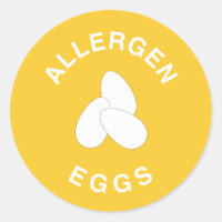 Advertencia de alérgeno: huevos