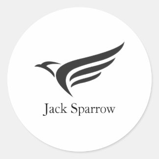 Pegatina Redonda Aesthetic Minimal Sticker