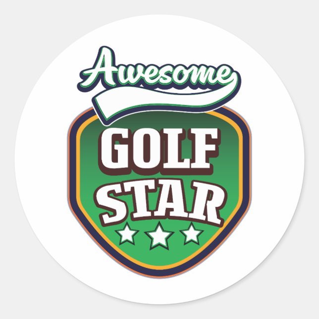 Pegatina Redonda Afiche de viaje de Chicago Illinois USA (Anverso)