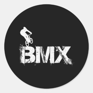 Pegatina Redonda Aficionados a la bicicleta BMX Accesorios BMX